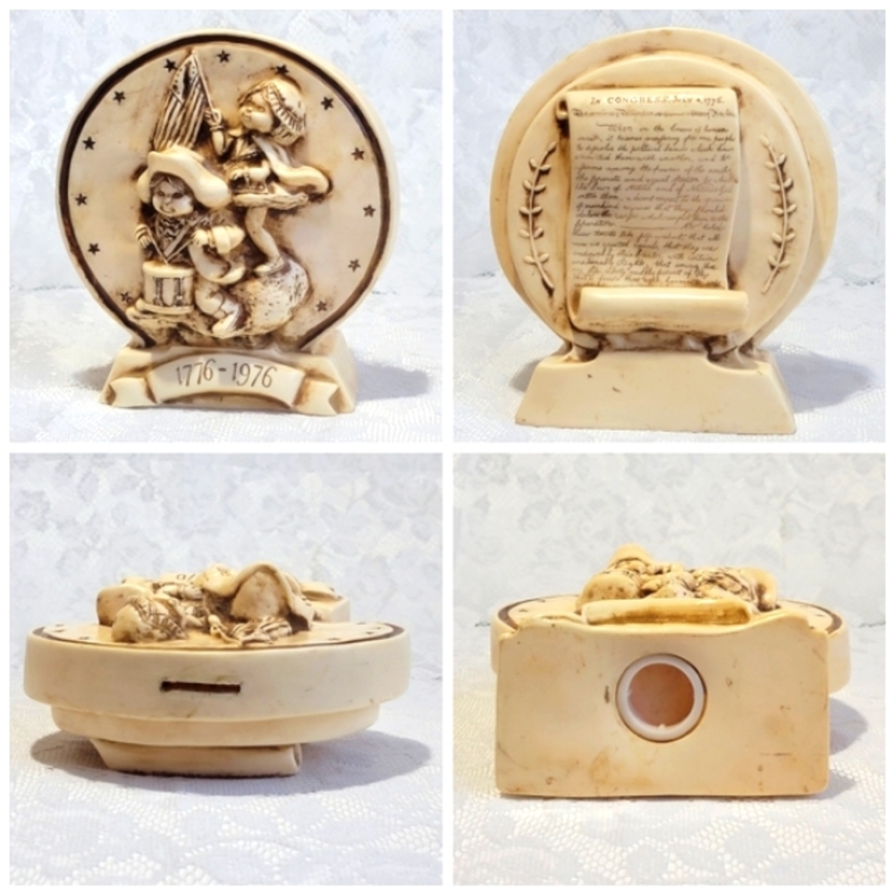 Vintage 1776-1976 Bicentennial Coin Bank